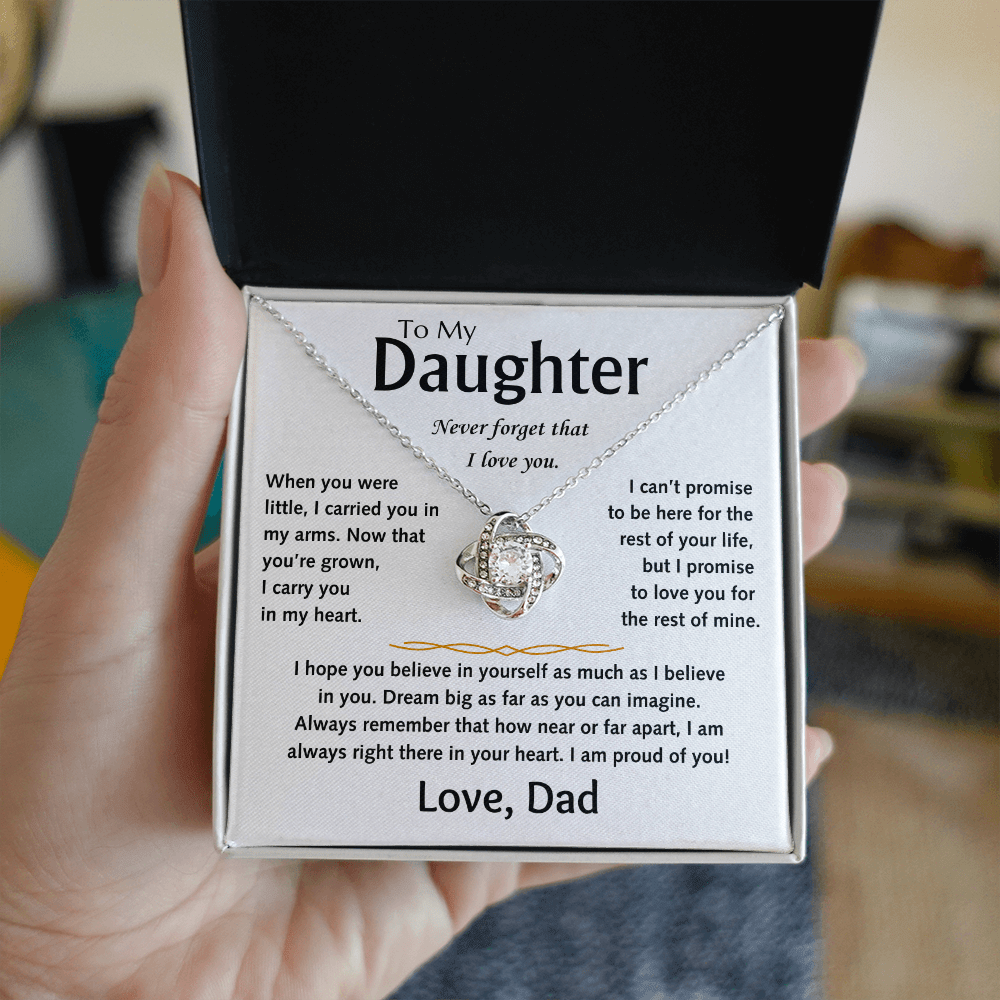 To My Daughter - Love Knot Gift Set - TJ154