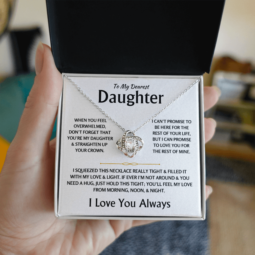 To My Dearest Daughter - Love Knot Gift Set - TJ160