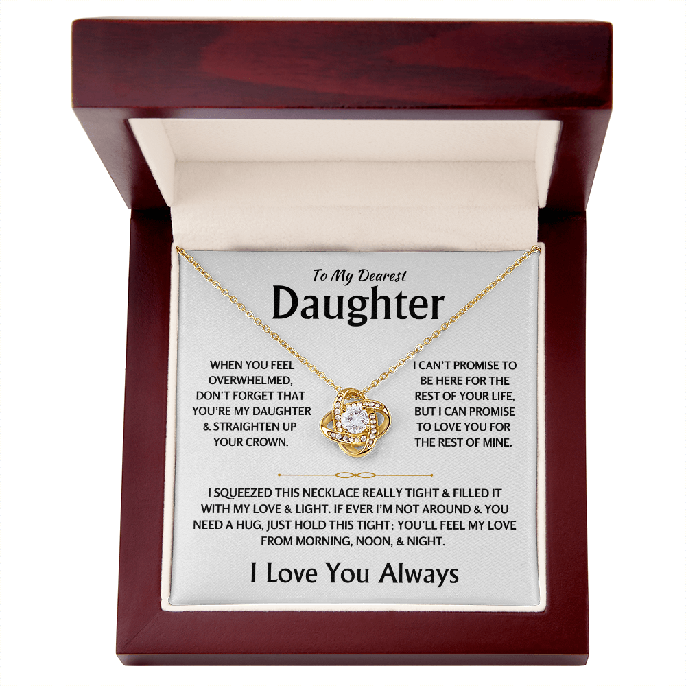 To My Dearest Daughter - Love Knot Gift Set - TJ160