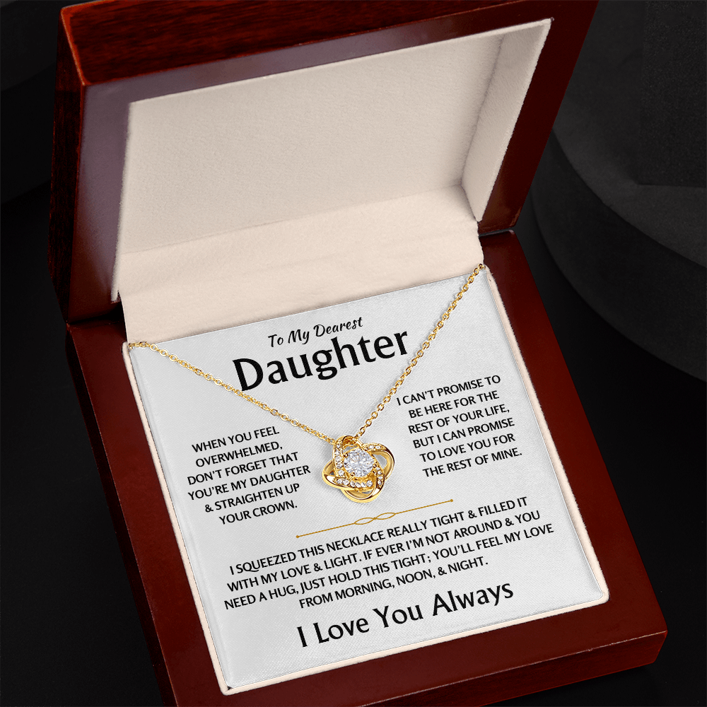 To My Dearest Daughter - Love Knot Gift Set - TJ160