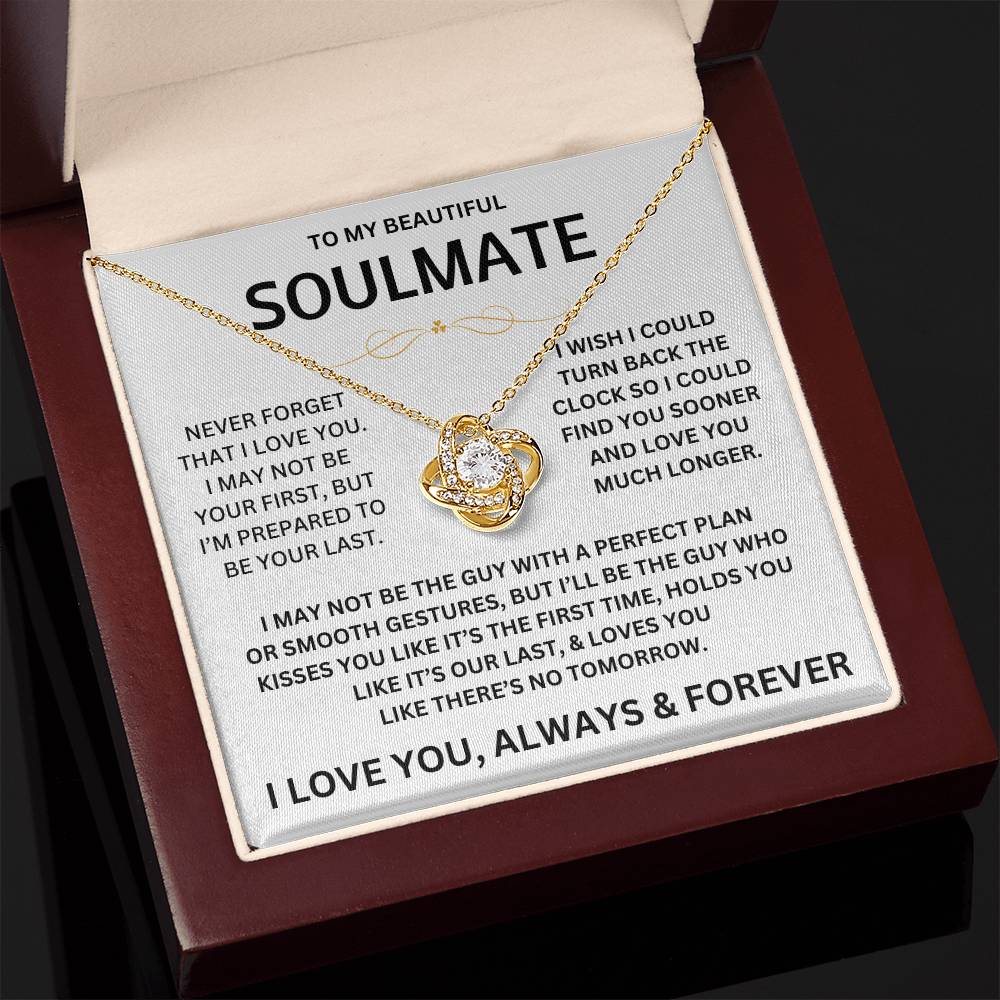 To My Beautiful Soulmate - Love Knot Gift Set - TJ146V2