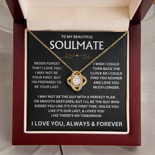 To My Beautiful Soulmate - Love Knot Gift Set - TJ146