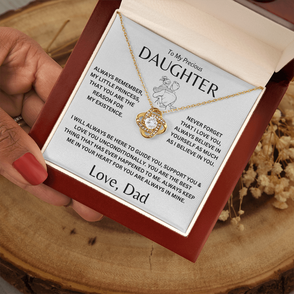 To My Precious Daugther - Love knot Gift Set -TJ141