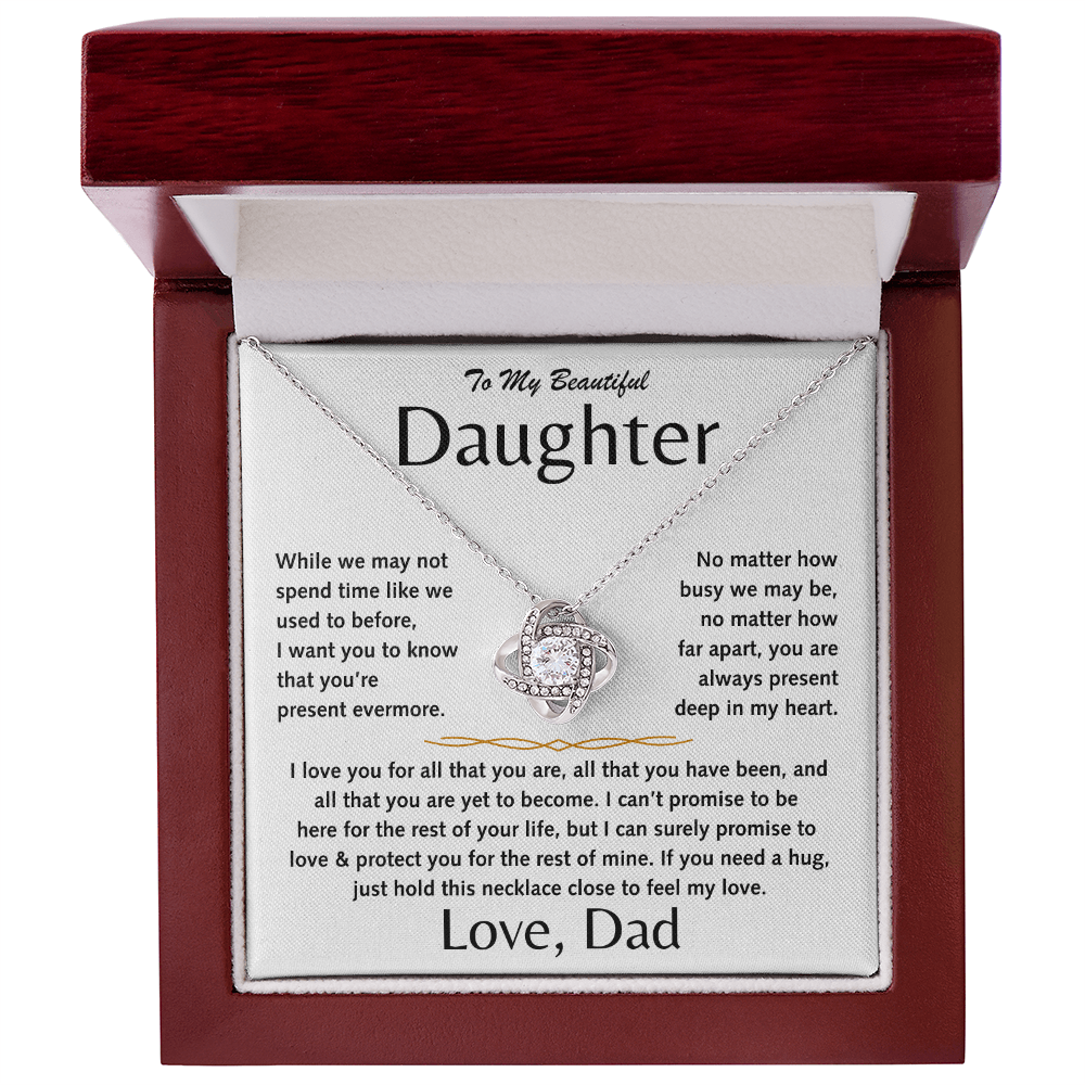 To My Beautiful Daughter - Love Knot Gift Set - TJ157