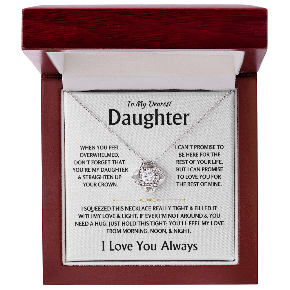 To My Dearest Daughter - Love Knot Gift Set - TJ160