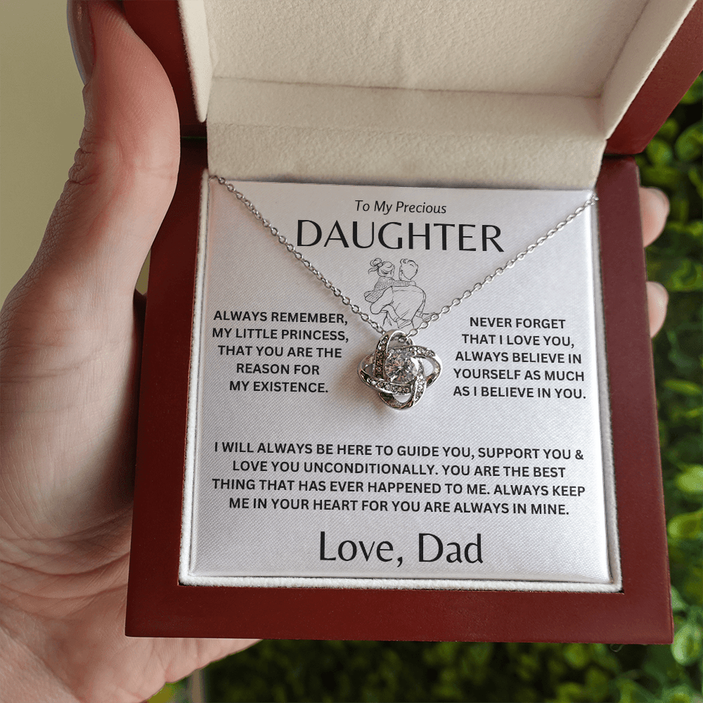 To My Precious Daugther - Love knot Gift Set -TJ141