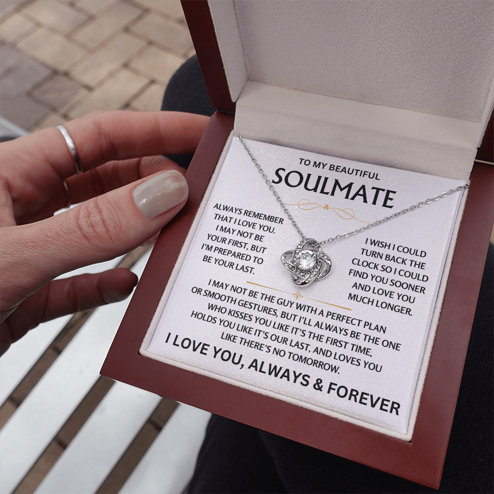 To My Beautiful Soulmate - Love Knot Gift Set - TJ120