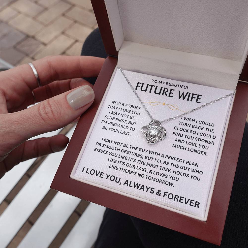 To My Beautiful Future Wife - Love Knot Gift Set - TJ139