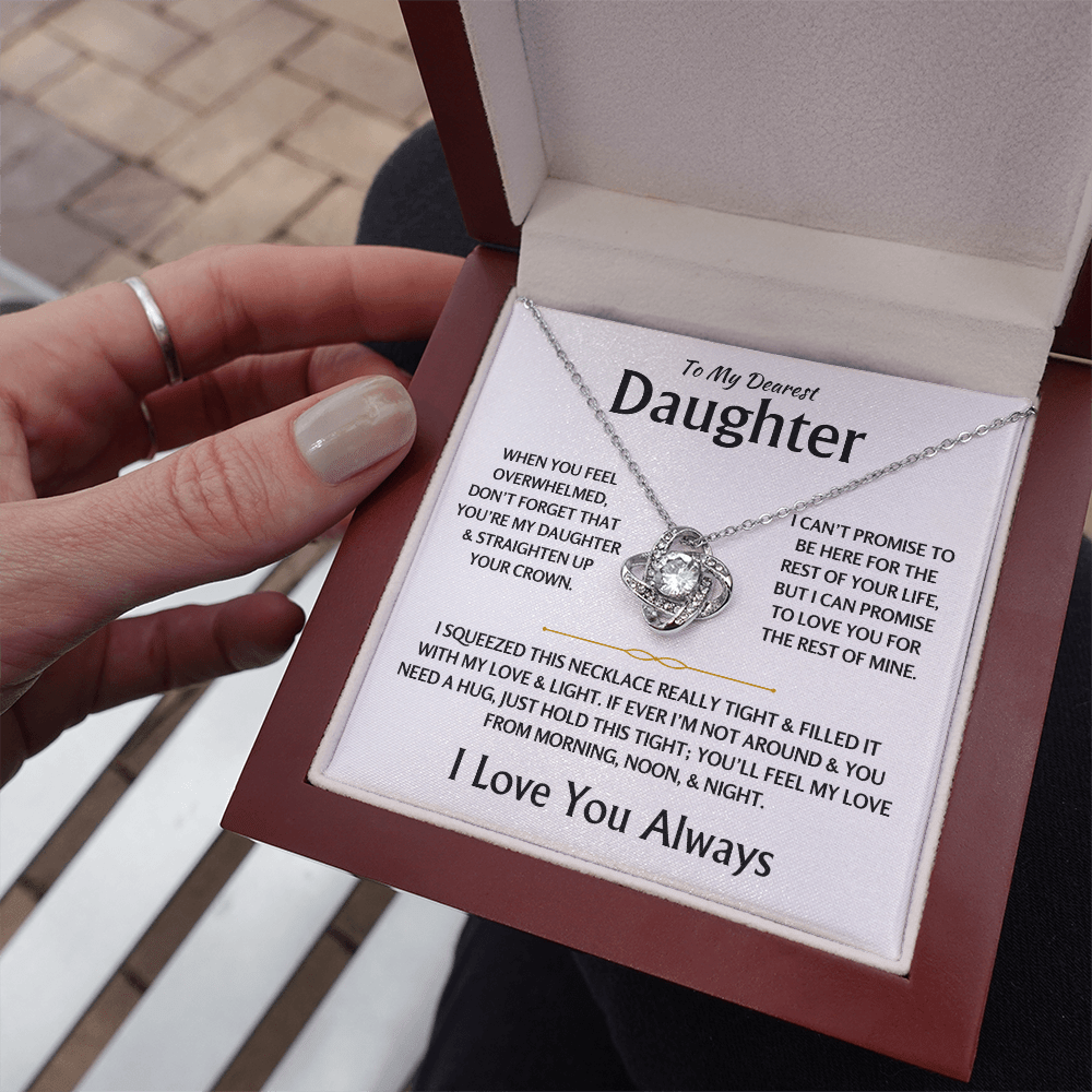 To My Dearest Daughter - Love Knot Gift Set - TJ160