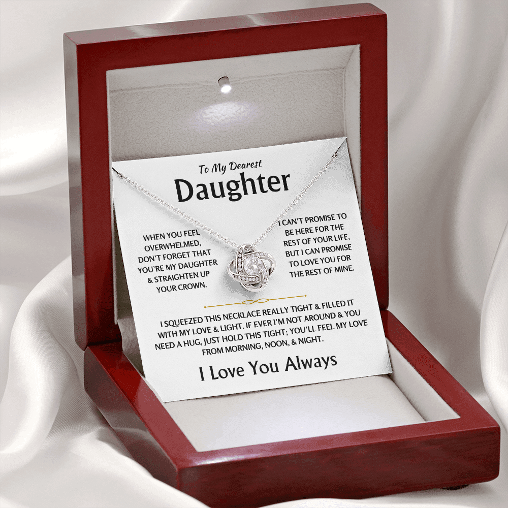 To My Dearest Daughter - Love Knot Gift Set - TJ160