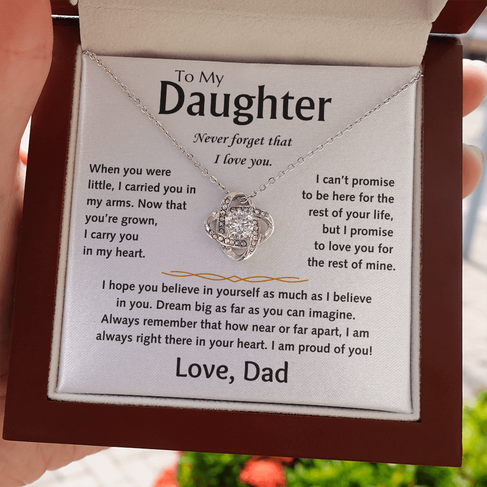 To My Daughter - Love Knot Gift Set - TJ154
