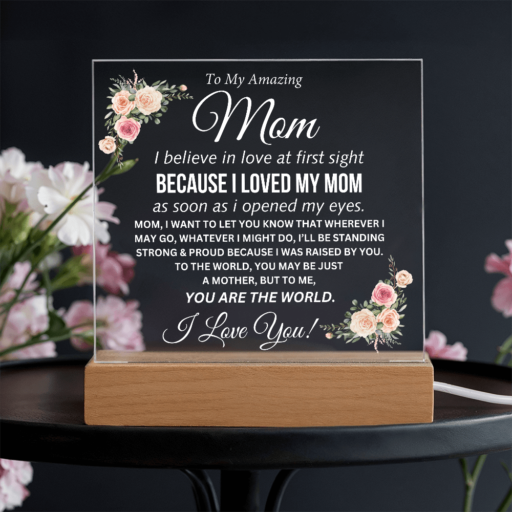 To My Amazing Mom - Acrylic Plaque - TJ164