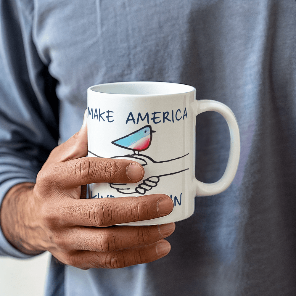 Make America Kind Again - Ceramic Mug -TJ031