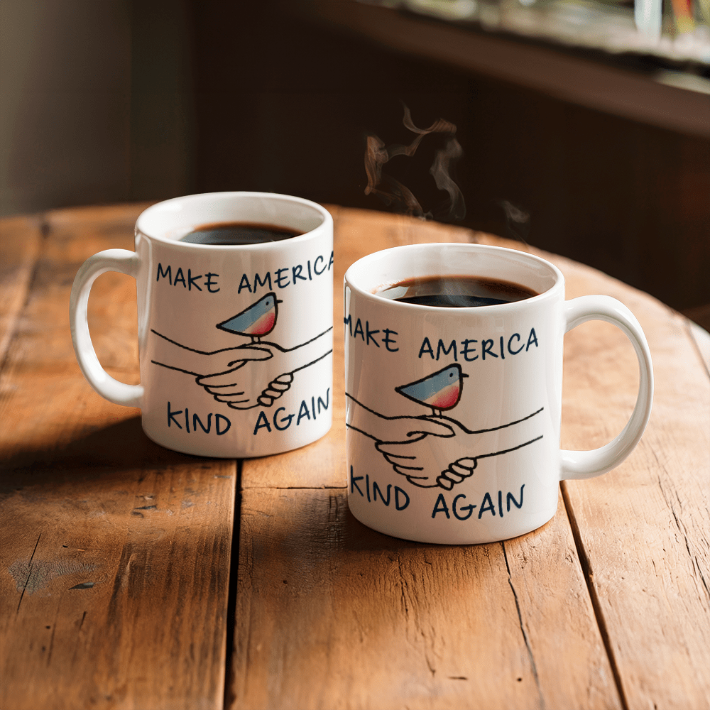 Make America Kind Again - Ceramic Mug -TJ031