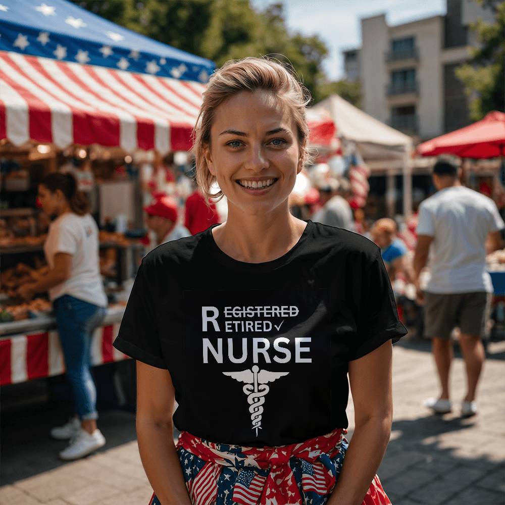 Retired Nurse T-Shirt - TJ049