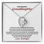 To My Granddaughter, From Grandpa - Forever Love Necklace SP004