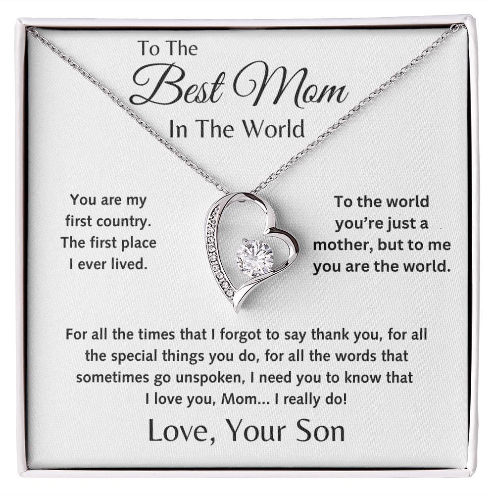 To The Best Mom In The World - Forever Love Gift Set - TJ155
