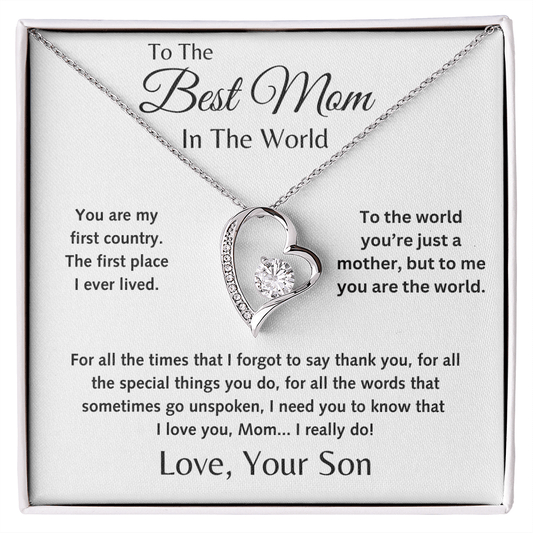 To The Best Mom In The World - Forever Love Gift Set - TJ155