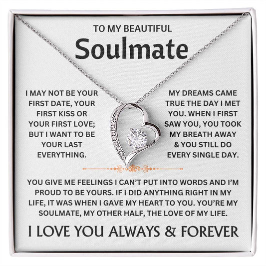To My Beautiful Soulmate - Necklace Gift Set - TJ301