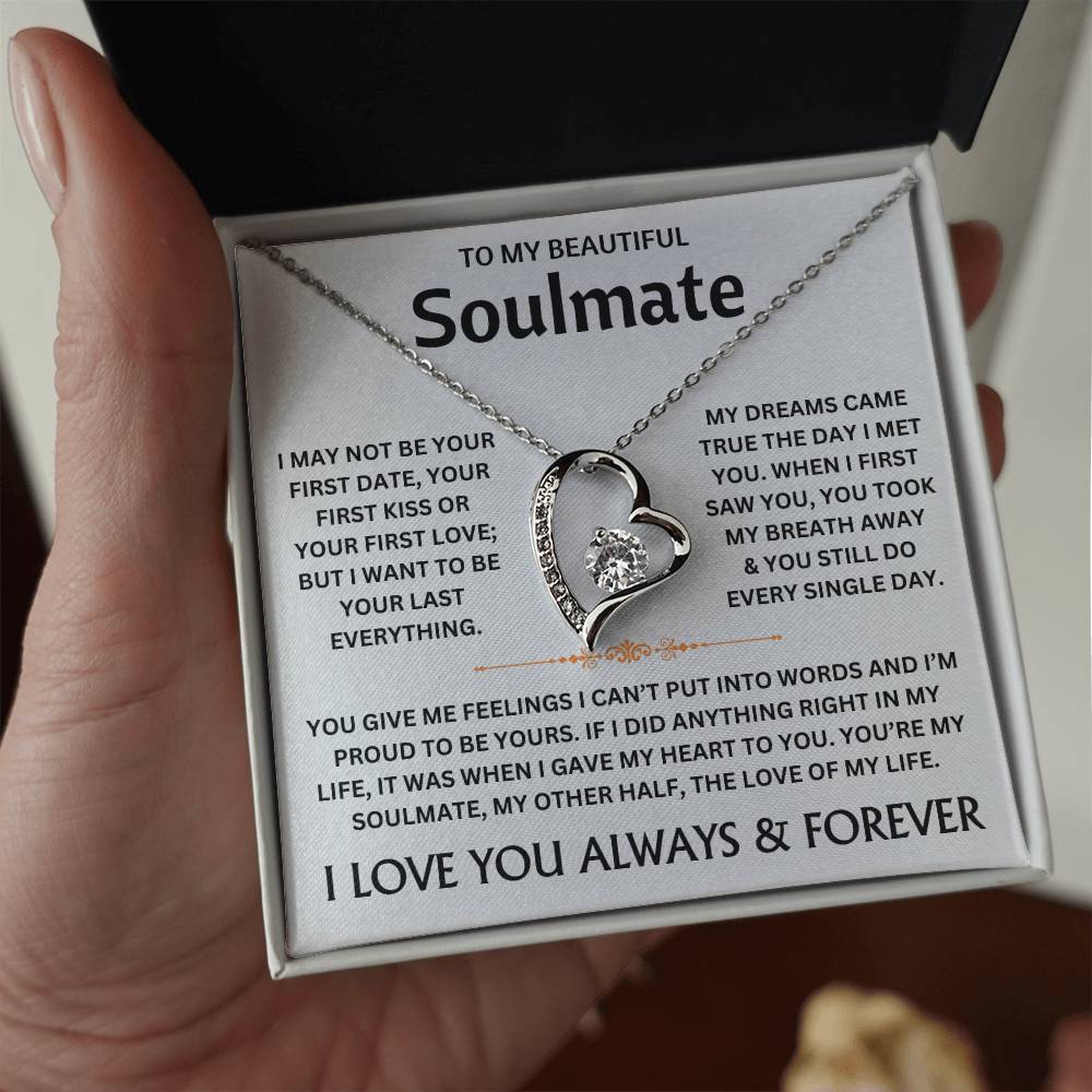 To My Beautiful Soulmate - Necklace Gift Set - TJ301
