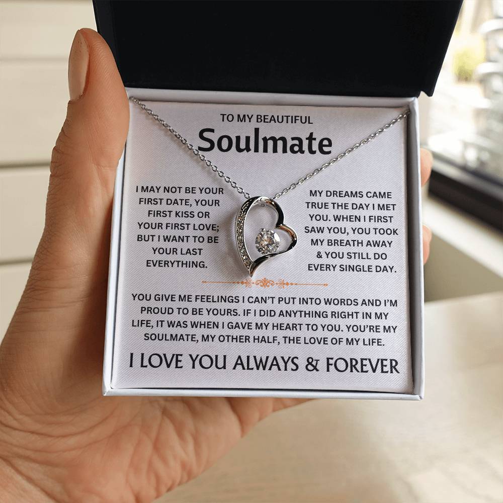 To My Beautiful Soulmate - Necklace Gift Set - TJ301