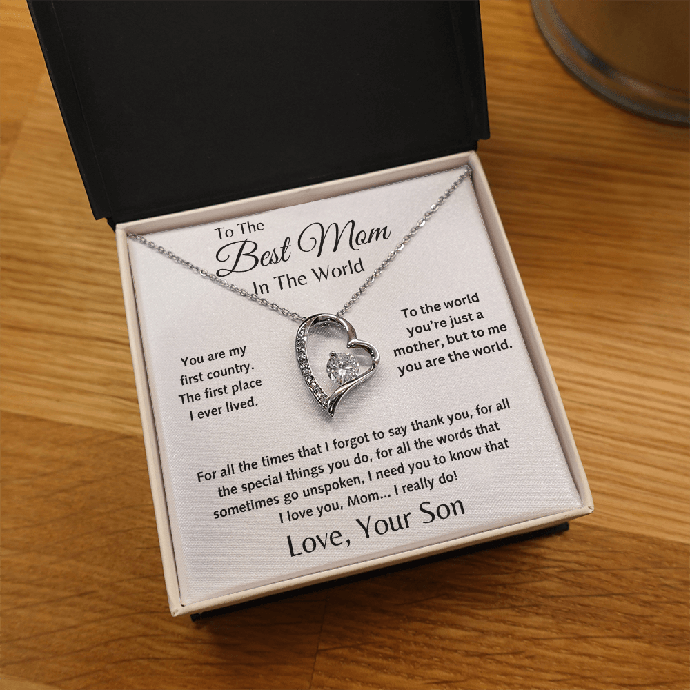 To The Best Mom In The World - Forever Love Gift Set - TJ155