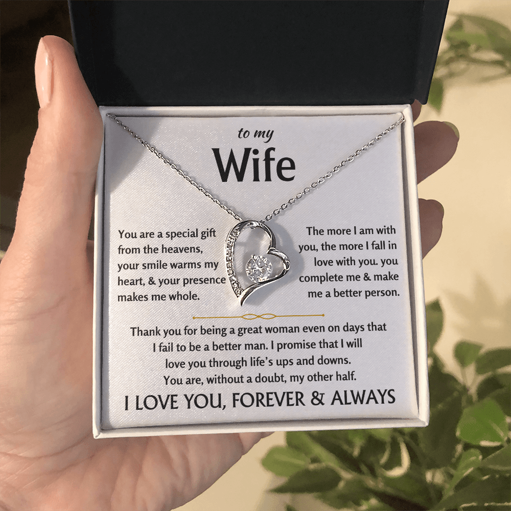 To My Wife - Forever Love Necklace - TJ159