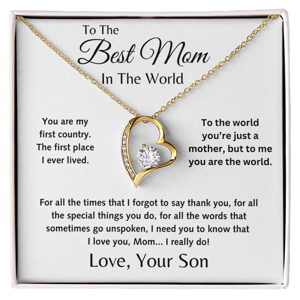 To The Best Mom In The World - Forever Love Gift Set - TJ155