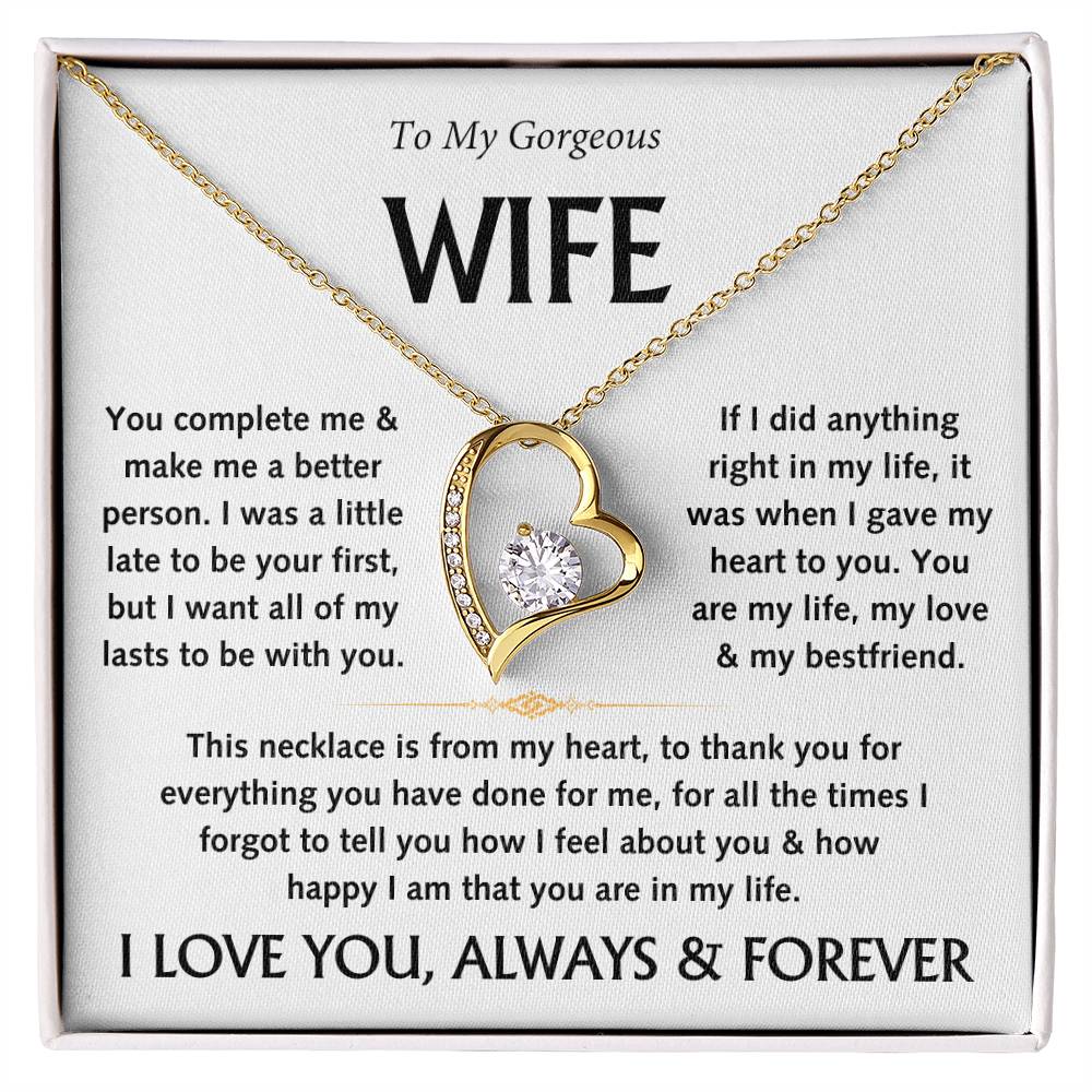 To My Gorgeous Wife - Forever Love Gift Set - TJ145