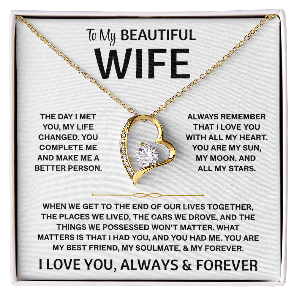 To My Beautiful Wife - Forever Love Gift Set - TJ177