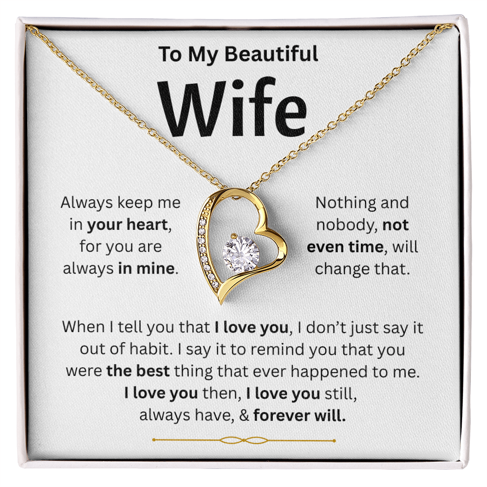 To My Beautiful Wife - Forever Love Gift Set - TJ178