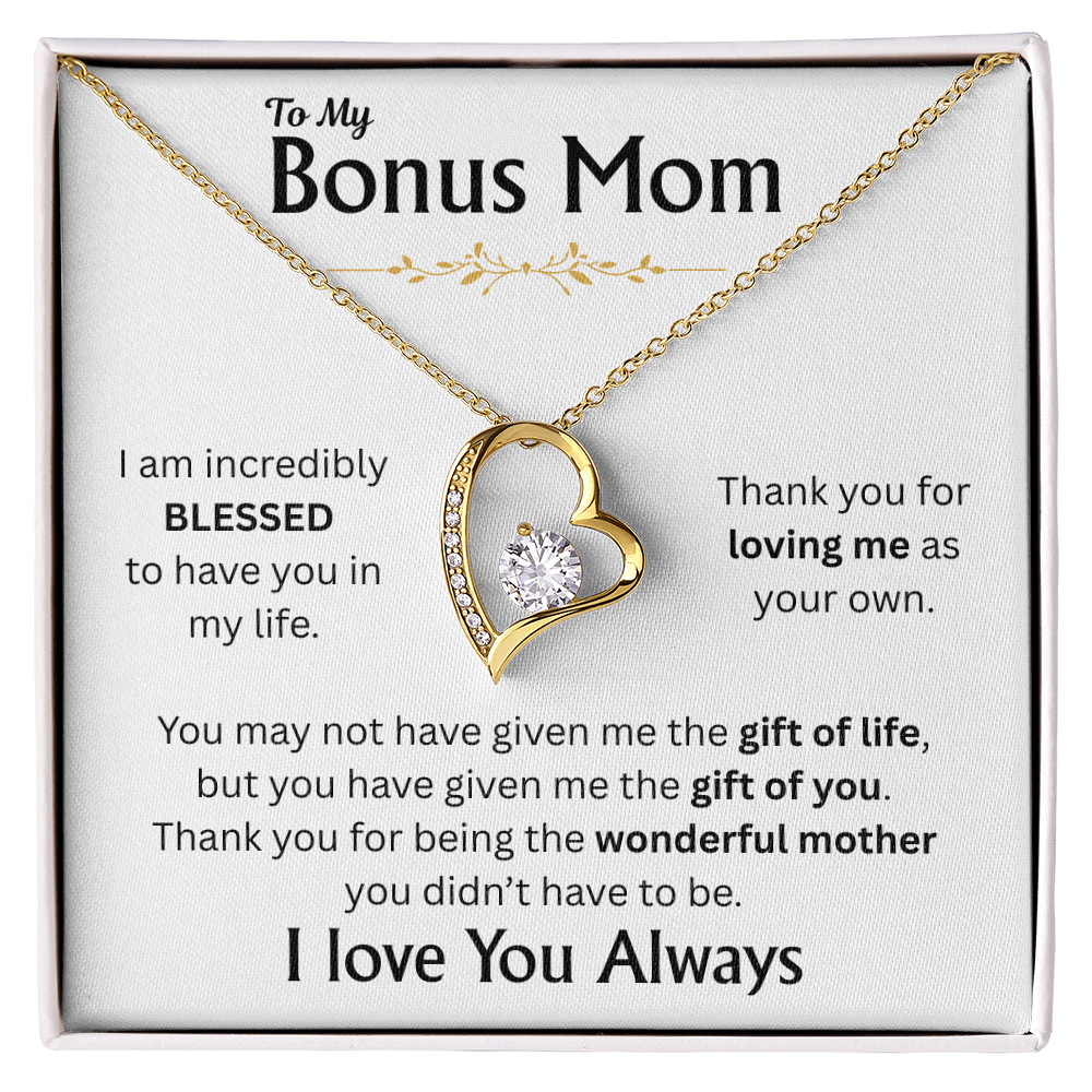 To My Bonus Mom - Forever Love Gift Set - TJ170