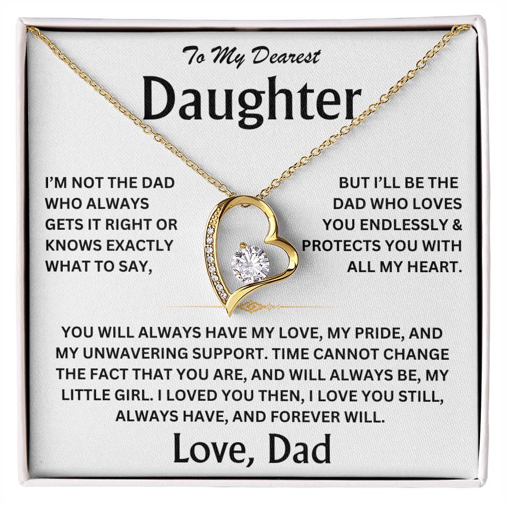 To My Dearest Daughter - Love Dad - Forever Love Gift Set - TJ091