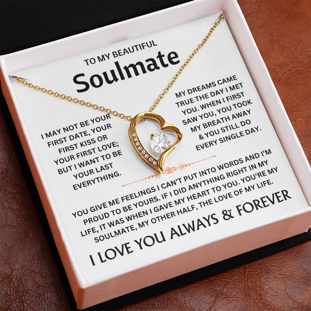 To My Beautiful Soulmate - Necklace Gift Set - TJ301