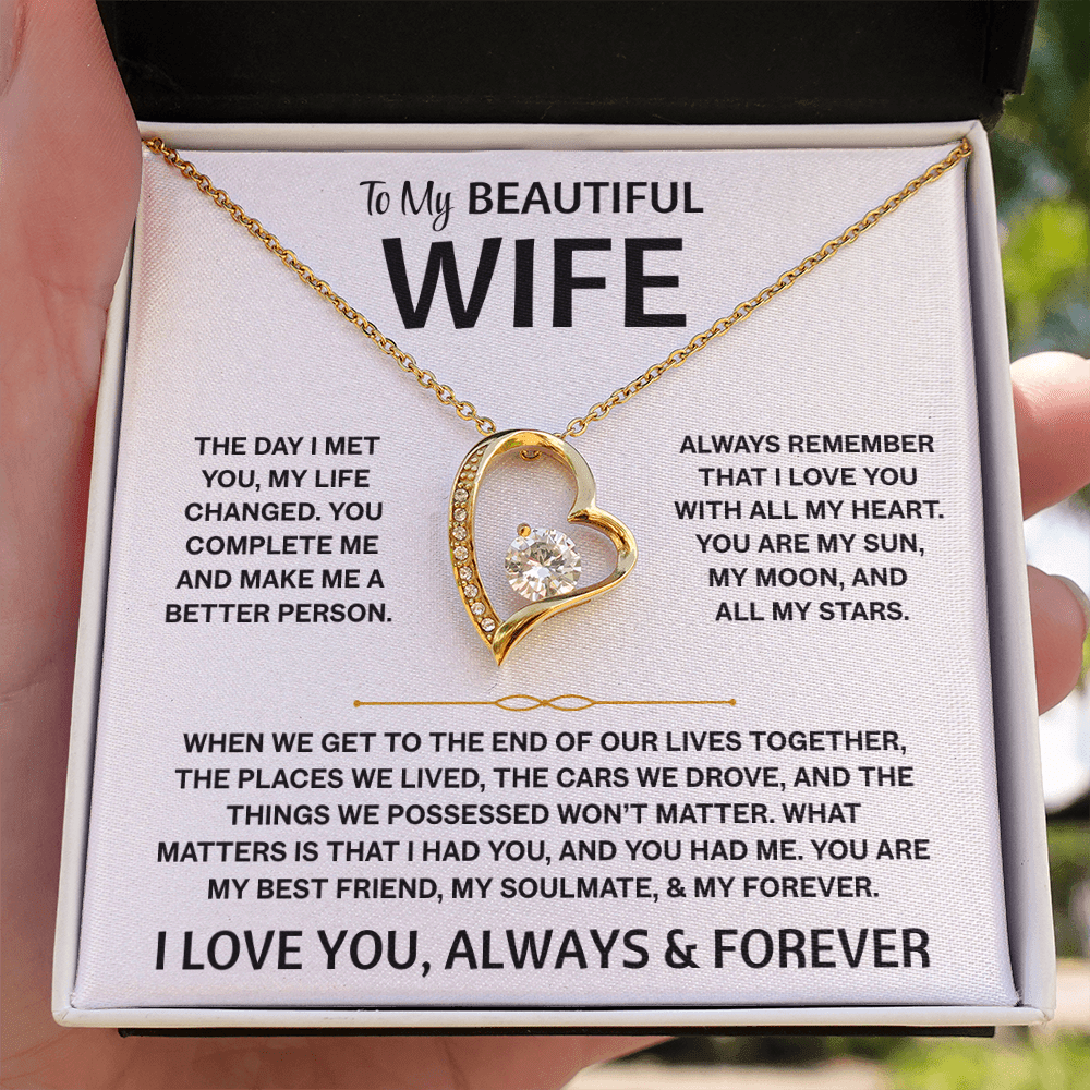To My Beautiful Wife - Forever Love Gift Set - TJ177