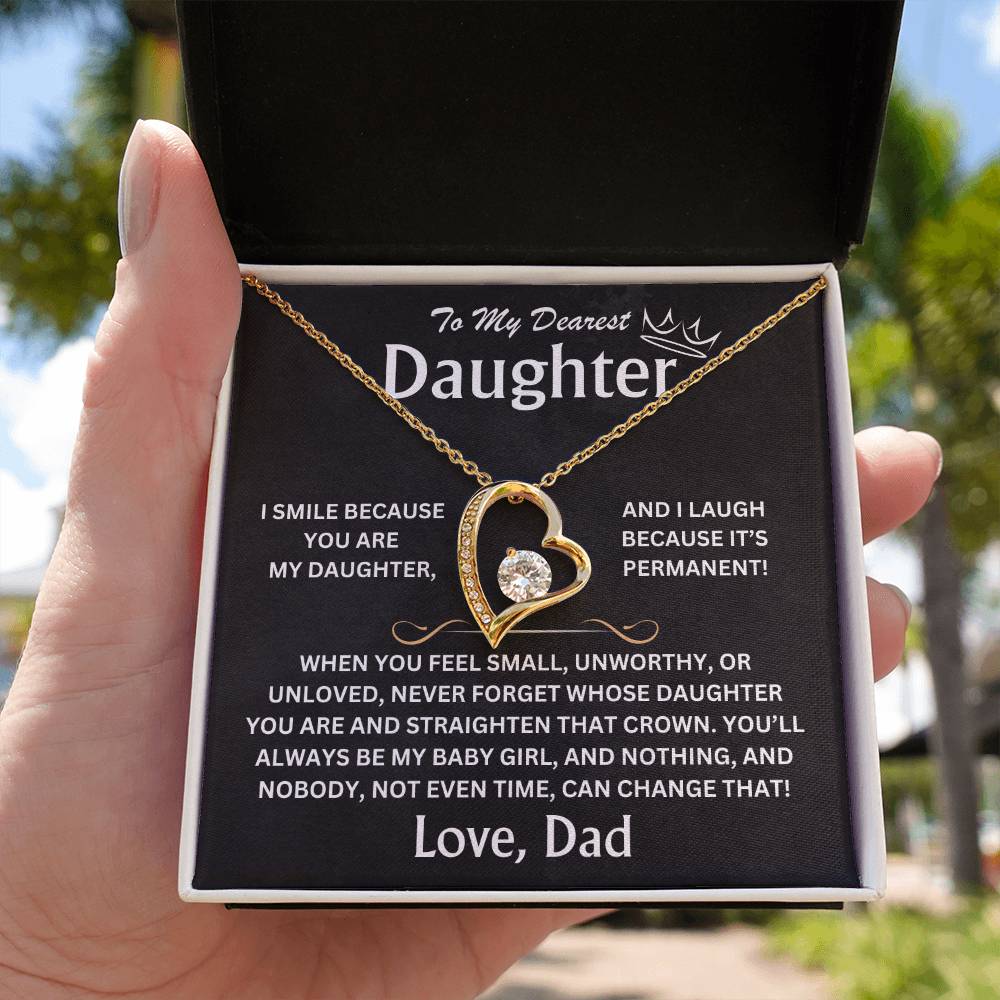 To My Dearest Daughter - Forever Love Gift Set Personalized - TJ108P