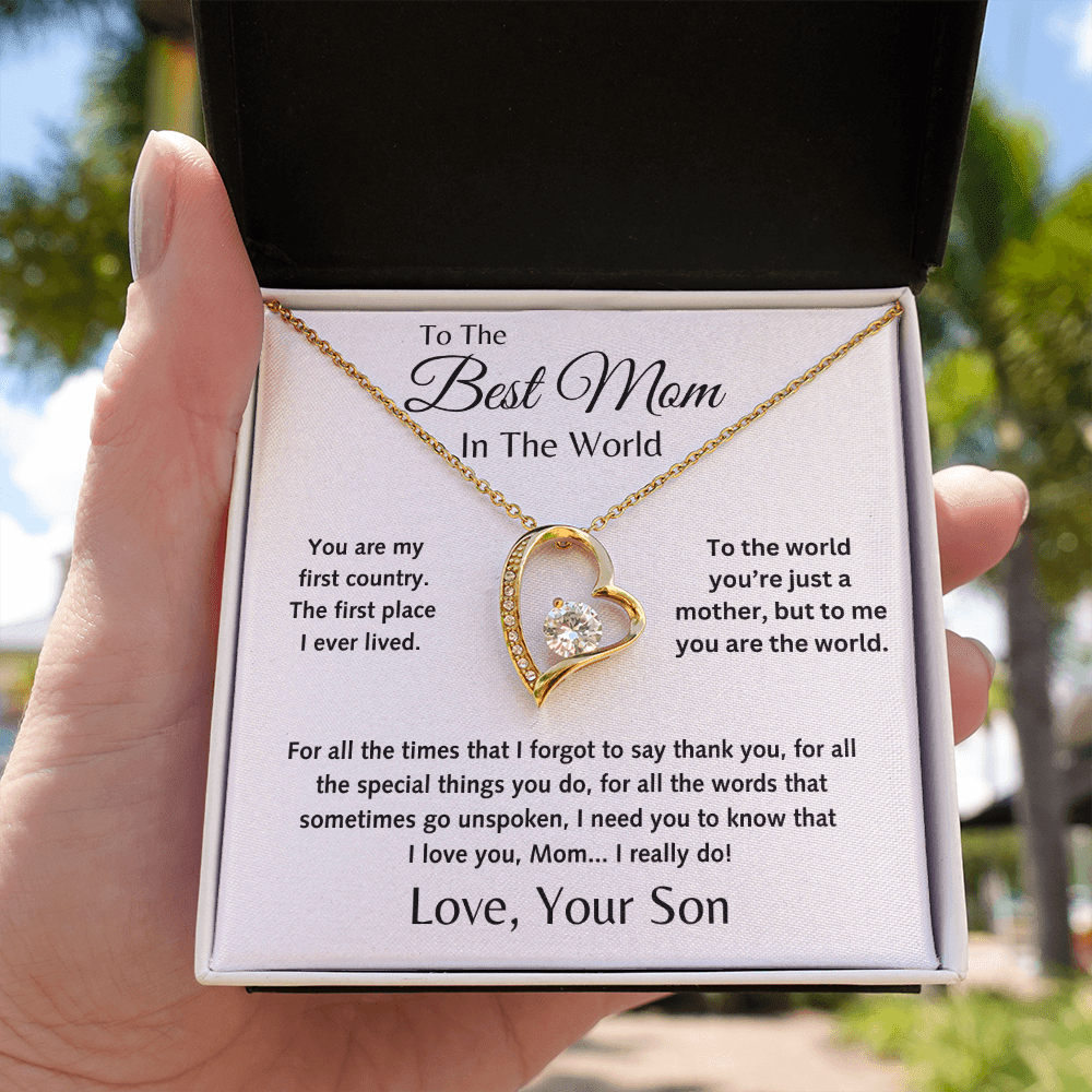 To The Best Mom In The World - Forever Love Gift Set - TJ155