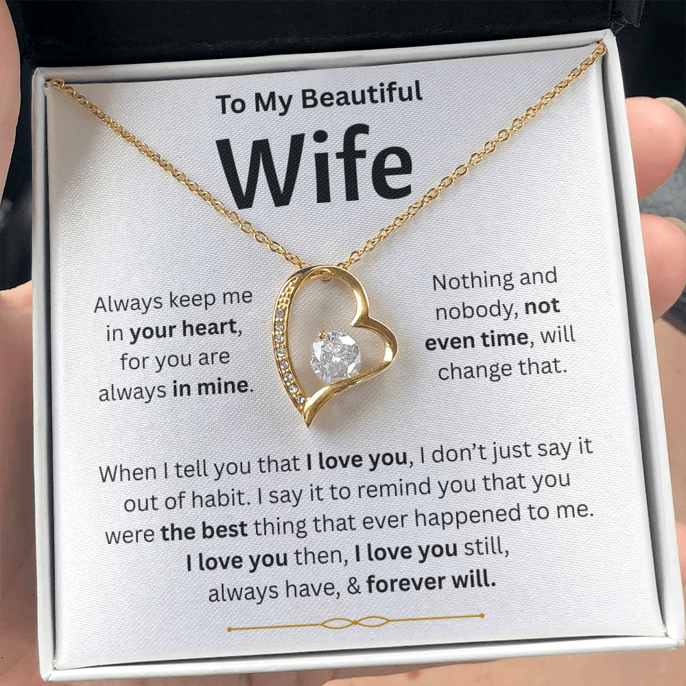 To My Beautiful Wife - Forever Love Gift Set - TJ178