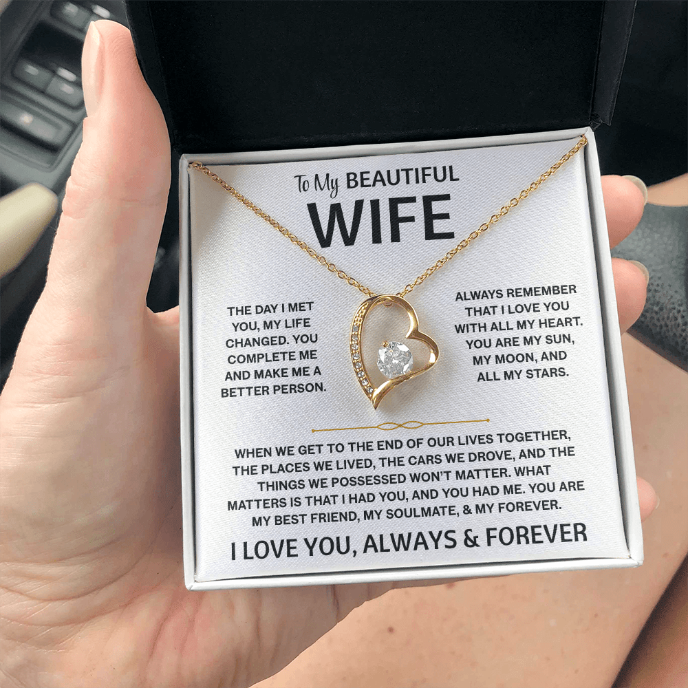 To My Beautiful Wife - Forever Love Gift Set - TJ177