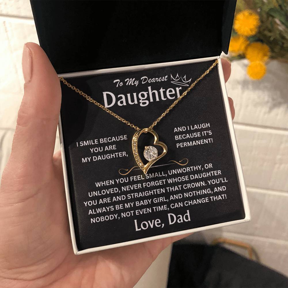 To My Dearest Daughter - Forever Love Gift Set Personalized - TJ108P