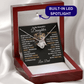To My Beautiful Daughter - Love Knot Necklace Gift Set - TJ027