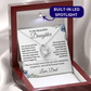 To My Beautiful Daughter - Forever Love Necklace Gift Set - TJ028