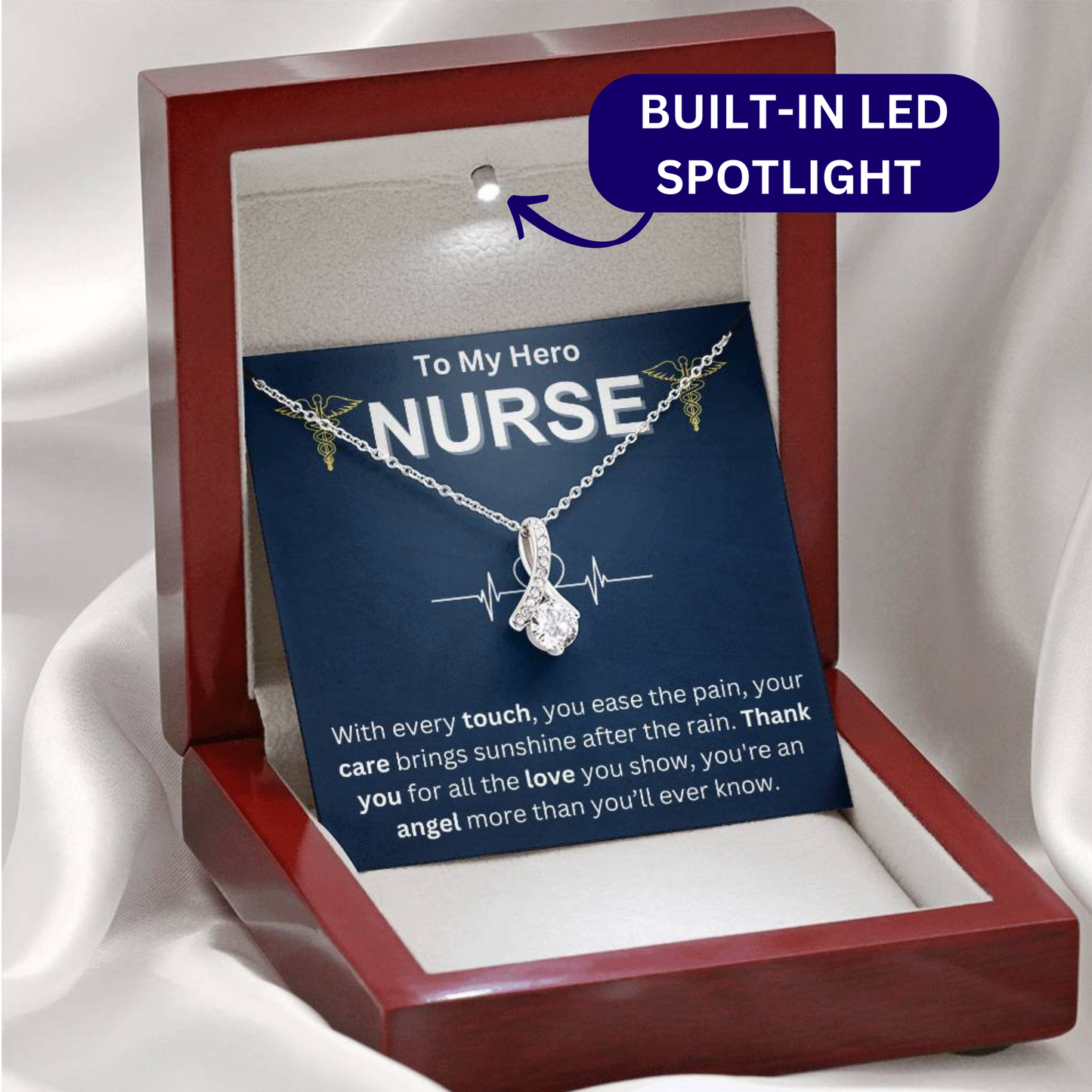 To My Hero Nurse - Alluring Beauty Necklace - TJ048