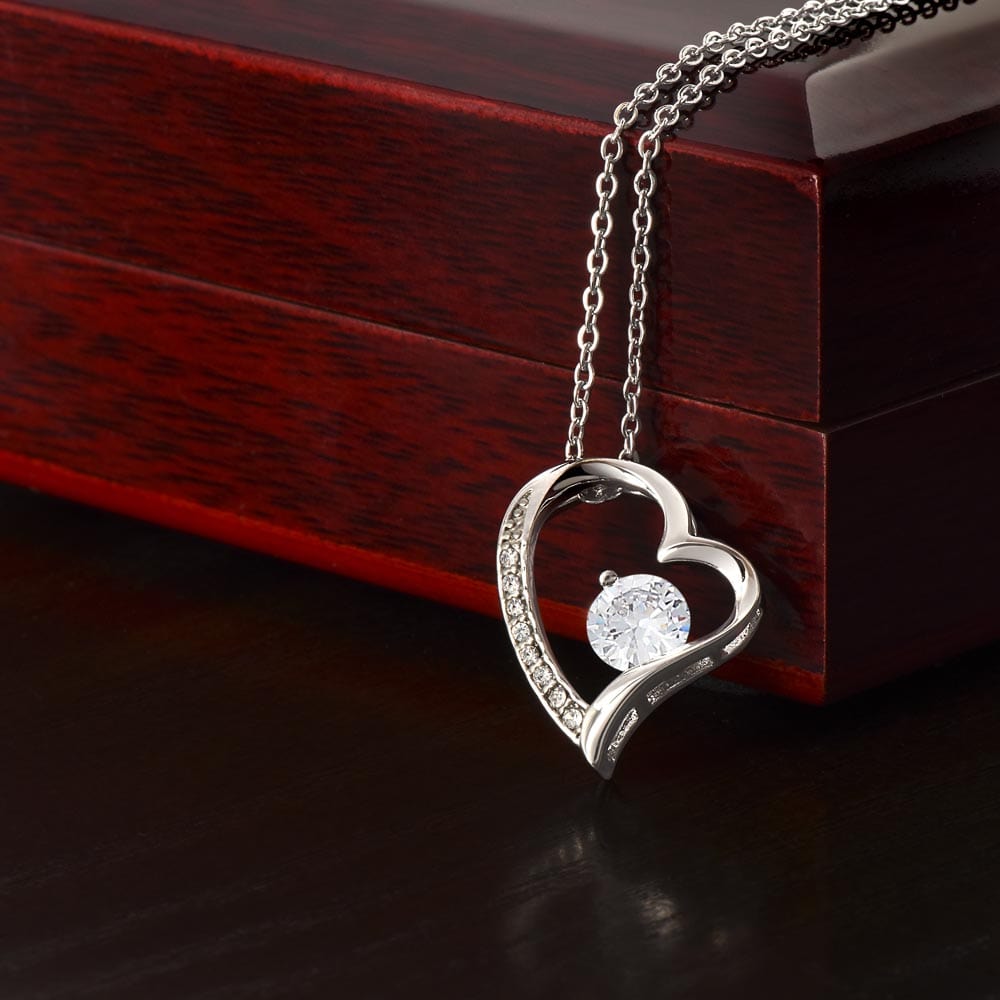 To My Beautiful Wife - Forever Love Necklace Gift Set TJ080