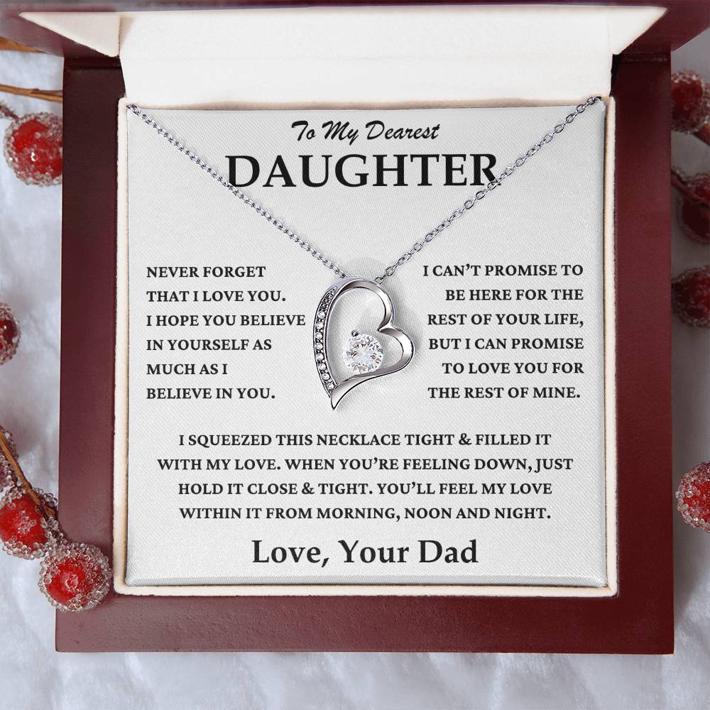 To My Dearest Daughter - Love Dad - Forever Love Gift Set - TJ092