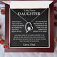 To My Dearest Daughter - Love Dad - Forever Love Gift Set - TJ093