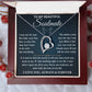 To My Beautiful Soulmate - Love Knot Necklace Gift Set - TJ083