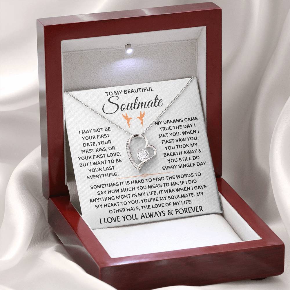 To My Beautiful Soulmate - Forever Love Personalized Gift Set - TJ044V3