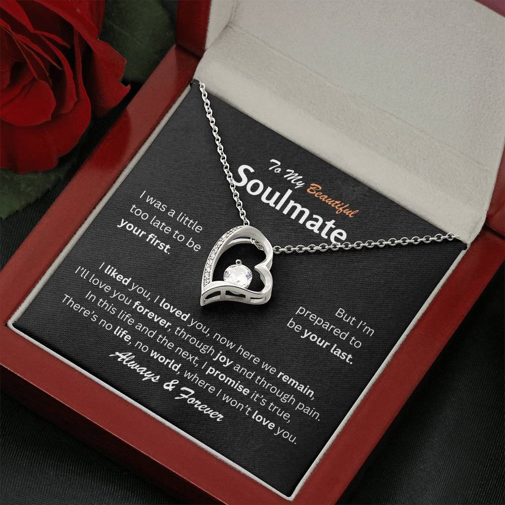 To My Soulmate - Forever Love Necklace Gift Set - TJ064