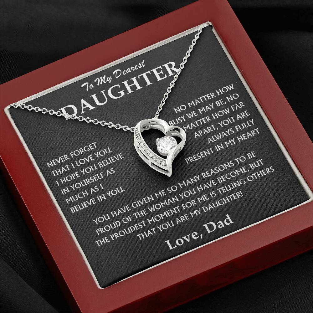 To My Dearest Daughter - Love Dad - Forever Love Gift Set - TJ093